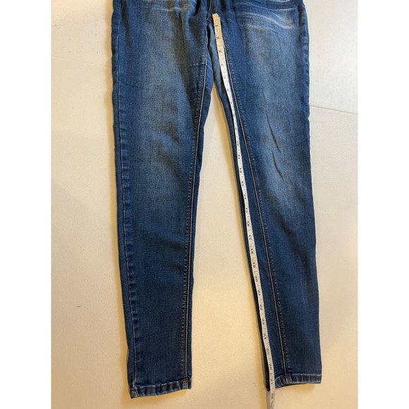 Wax Jean Womens Jegging Jeans Stretch Mid Rise Five Design Pockets Blue Size 9 - Picture 7 of 11